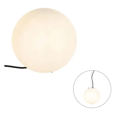 Moderní venkovní lampa bílá 25 cm IP65 - Nura