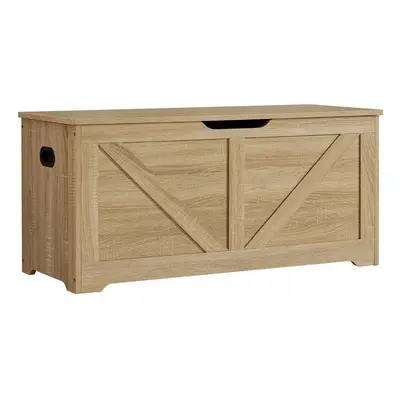 Úložný box LEHAC s víkem 100x46cm, dub sonoma