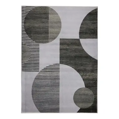 Devos koberce Kusový koberec Isphahan 84634 Cream/Anthracite - 160x230 cm