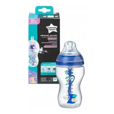 Tommee Tippee Kojenecká láhev C2N ANTI-COLIC Boy 340 ml 3m+