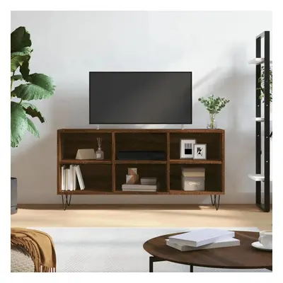 TV skříňka hnědý dub 103,5 x 30 x 50 cm kompozitní dřevo