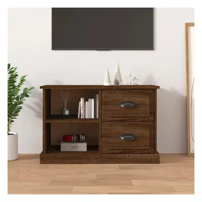 TV skříňka hnědý dub 73 x 35,5 x 47,5 cm kompozitní dřevo