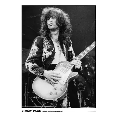 Plakát, Obraz - Jimmy Page - Earls Court May 1975