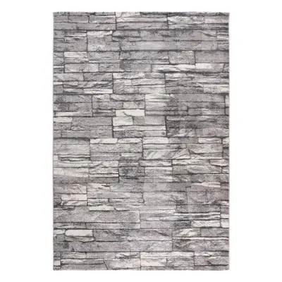 Breno Kusový koberec TRENDY 404 silver, 160x230 cm, Šedá/Vícebarevné