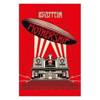 Plakát, Obraz - Led Zeppelin - Mothership Red