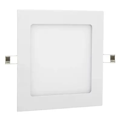 LEDSVITI Bílý vestavný LED panel 225 x 225mm 18W teplá bílá