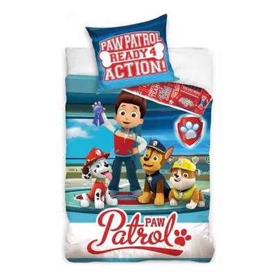 Dětské bavlněné ložní povlečení Tlapková patrola - Paw Patrol Ready 4 Action - 100% bavlna - 70 