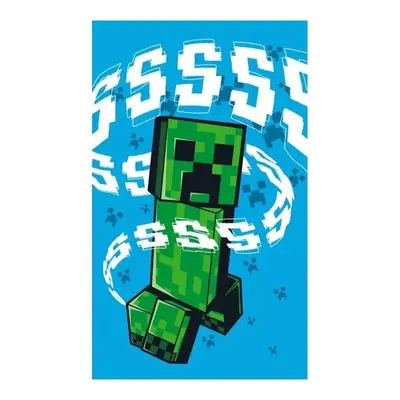 Dětský ručník Minecraft Creeper - 30 x 50 cm