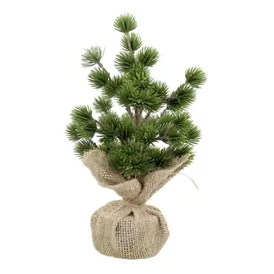 Zelený vánoční cedrový stromek v jutě Fleur Cedar Tree - 30 cm