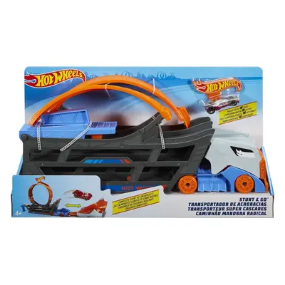 Mattel Hot Wheels Tahač a pojízdná dráha se smyčkou GCK38