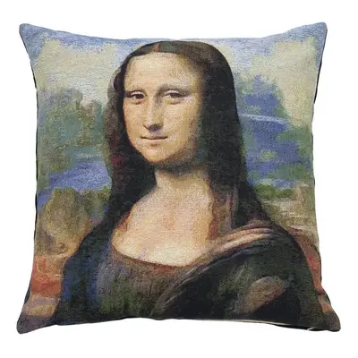 Gobelínový polštář Leonardo da Vinci Mona Lisa - 45*45*15cm