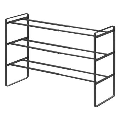 Yamazaki, Nastavitelná police na boty Frame 7556 Shoe Rack 3 | černá