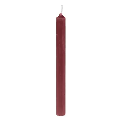 Červená úzká svíčka Taper red - Ø 1,2 *13cm / 2.5h