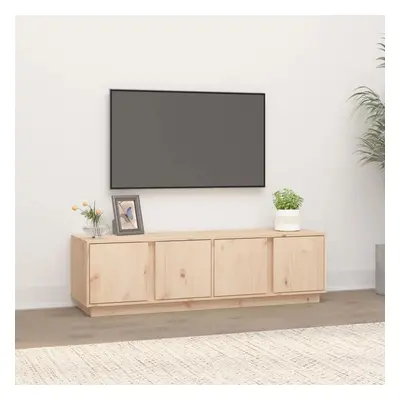 TV skříňka 140 x 40 x 40 cm masivní borové dřevo