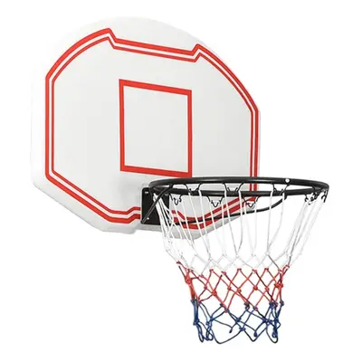 Basketbalový koš bílý 90x60x2 cm polyethylen