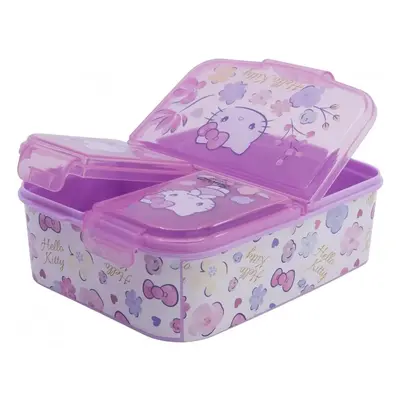 Multibox na svačinu Hello Kitty se 3 přihrádkami