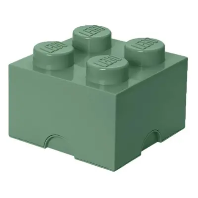 Zelený úložný box čtverec LEGO®