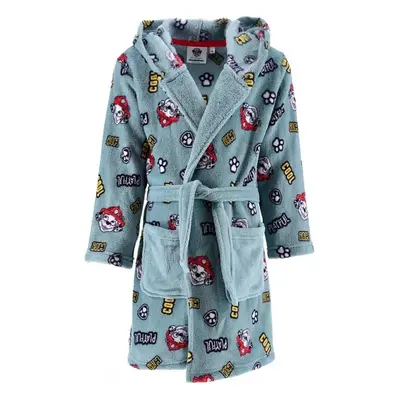 Dětský / chlapecký coral fleece župan s kapucí Tlapková patrola - Paw Patrol - motiv Marshall, E