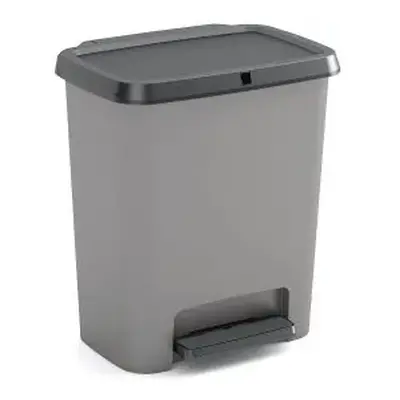 Koš na odpad Compatta recycling 12+12L, šedý