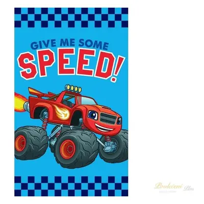 Vesna | Ručník dětský Cars Čtyřkolák Speed 30 x 50 cm