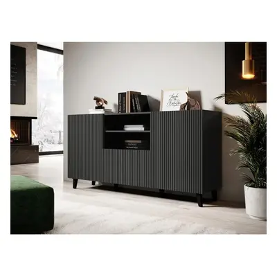 Komoda Tilderi Grey 150, Barva: antracit