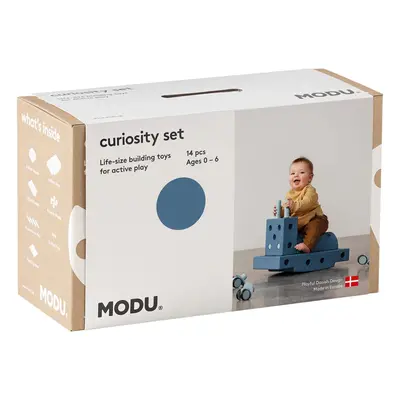 MODU Stavebnice MODU Curiosity Set Deep Blue / Sky Blue