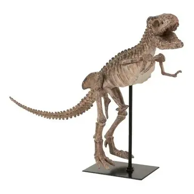 Dekorace dinosaurus T-rex na kovové noze - 47,5*15*36 cm