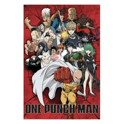 Plakát, Obraz - One Punch Man - Heroes