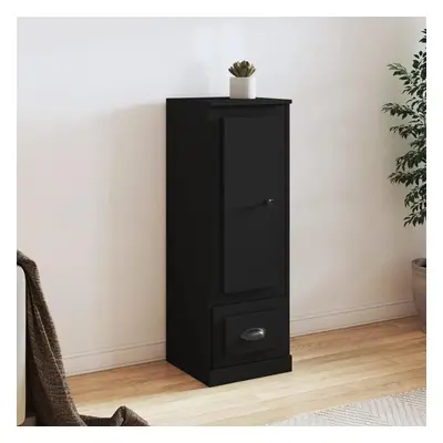 Skříň highboard černá 36 x 35,5 x 103,5 kompozitní dřevo