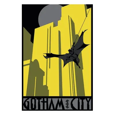 Umělecký tisk Batman - Gotham City