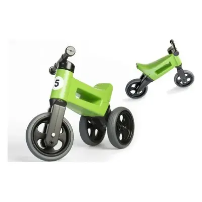 Teddies Odrážedlo FUNNY WHEELS Rider Sport zelené 2v1 D507222