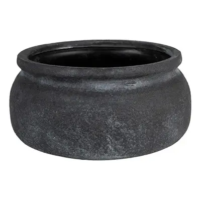 Granitový antik keramický obal na květináč Granit M - Ø20*8cm