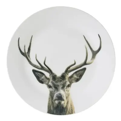 Porcelánový dezertní talířek s jelenem Red Deer - Ø19*2cm