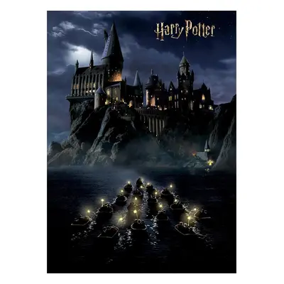 Dětská fototapeta Harry Potter Hogwarts Night 182 x 252 cm, 4 díly