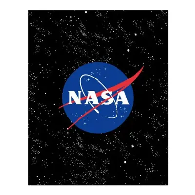 Fleecová deka NASA - motiv Černý vesmír - Nano Coral 220 gr./m2 - 120 x 150 cm