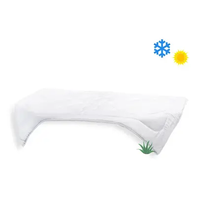 Prodloužená přikrývka Aloe Vera 140x220cm celoroční 935g