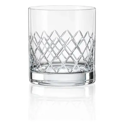 Crystalex Sklenice na Whisky Barline 280 ml, leštěný brus BR069, 4 ks