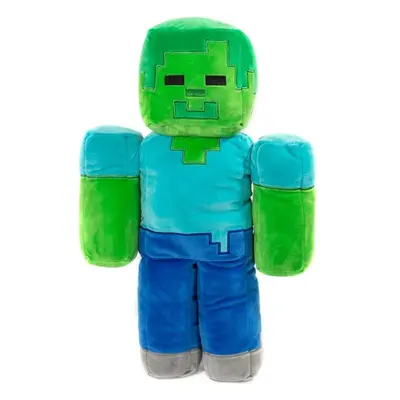 Tvarovaný 3D polštář Minecraft - Zombie - 48 cm