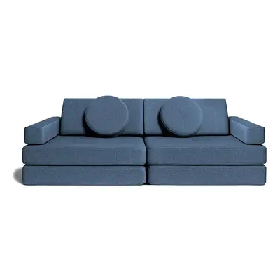 Rozkládací dětská pěnová pohovka a bunker SHAPPY PLAY SOFA ORIGINAL více barev Barva: Navy Blue