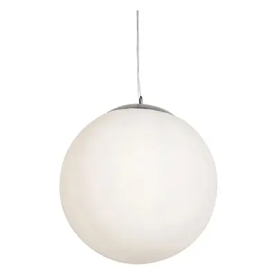 Skandinávská závěsná lampa opálové sklo 50cm - Ball 50