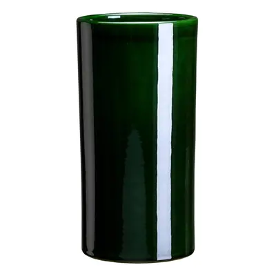 Romeo Glazed Emerald Green Vase Ø 12 cm / V 24 cm