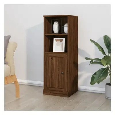 Skříň highboard hnědý dub 36 x 35,5 x 103,5 kompozitní dřevo