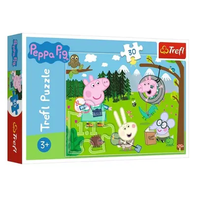 MR Dětské puzzle Prásátko Peppa - 30 dílků