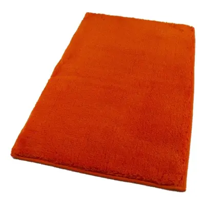 ROUTNER Koupelnová předložka UNI COLOR Oranžová - Oranžová / 70 x 120 cm