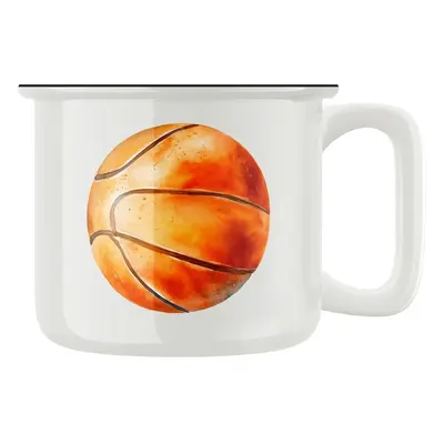 Keramický retro hrnek "Basketbal", Keramický retro 500 ml