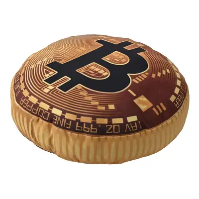 3D polštář Bitcoin