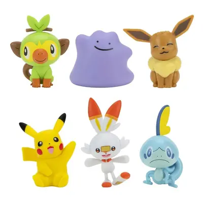 Sada figurek Pokémon, 6 ks