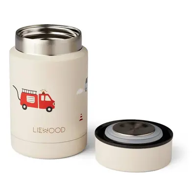 Liewood Dóza na jídlo Nadja Emergency vehicle Sandy 250 ml