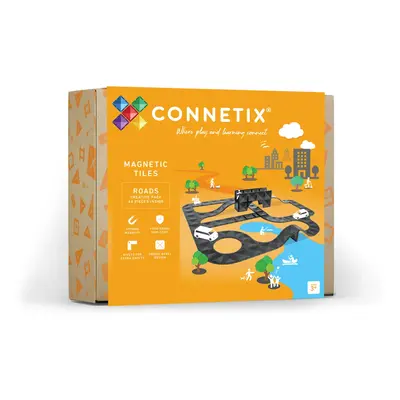 Connetix magnetická stavebnice Roads Creative Pack 48ks