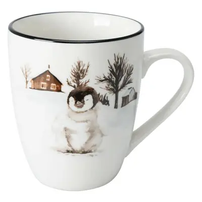 Porcelánový hrnek Winter Penguin, 320 ml